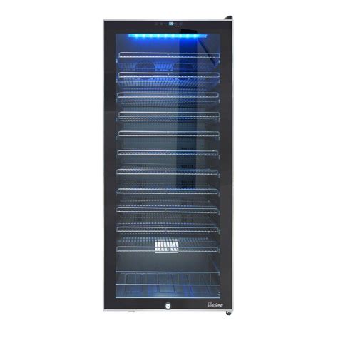 Vinotemp 99-Bottle Freestanding Wine Cooler-VT-100TSSB - The Home Depot