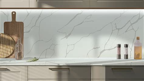 Calacatta Strong Quartz Slab Largest Natural Stone Imported In The U