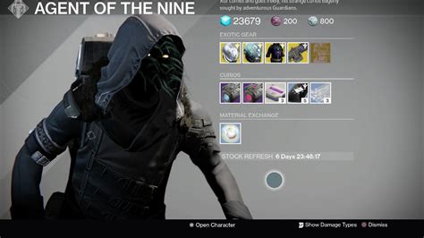 Xur S Location And Exotic Gear And Weapons January 29th 30th