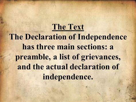 The Declaration Of Independence Text Signers And Legacy Ppt Download