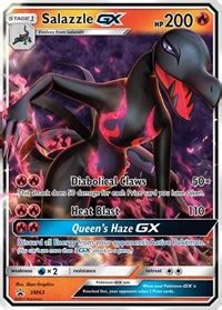 Salazzle Gx Full Art Burning Shadows Pokemon Card Prices Trends