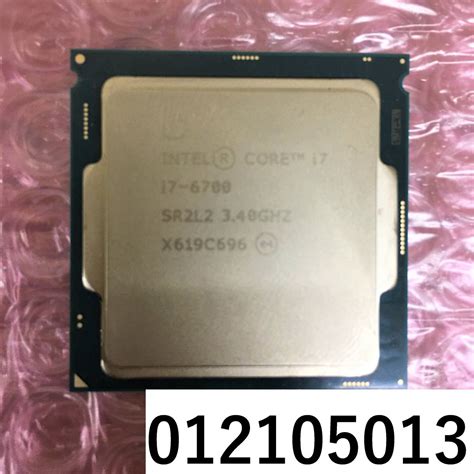 Yahooオークション 【012105013】cpu／intel／core I7 6700 Sr2l2 3