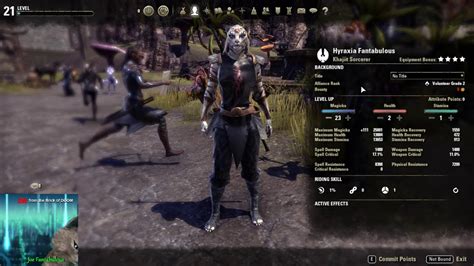 Eso My Most Naked Female Character Ever Youtube