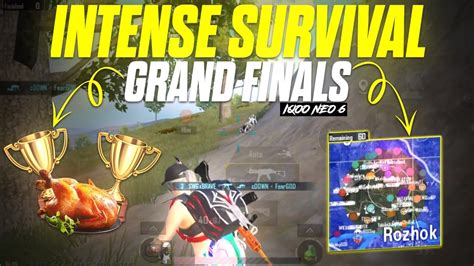 INTENSE SURVIVAL IN GRAND FINALS BGMI COMPETITIVE GAMEPLAY IQOO