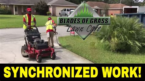 3 Man Lawn Care Crew Lawn Care Business Youtube