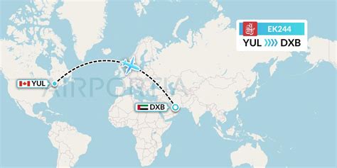 Ek Flight Status Emirates Montreal To Dubai Uae