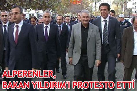 ALPERENLER BAKAN YILDIRIM I PROTESTO ETTİ denizlihaber Denizli