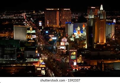 Las Vegas Strip Night Stock Photo 1592337 | Shutterstock