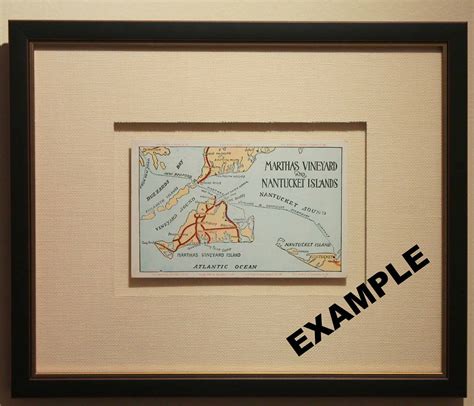 No. 4621 Map of Lake Winnipesaukee, NH 1940s | Circle 7 Framing