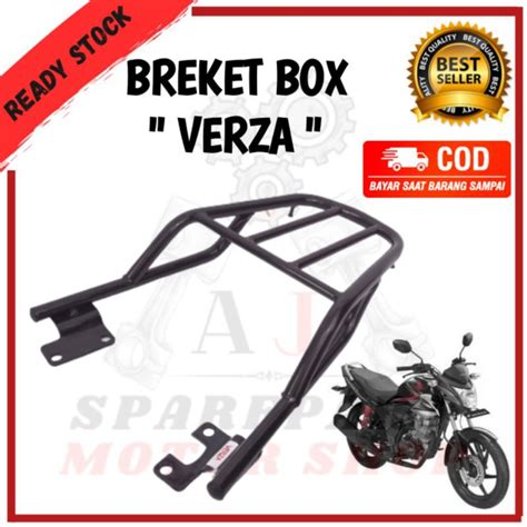 Jual Bracket Breket Behel Braket Begel Box Jok Motor Honda Verza Hitam