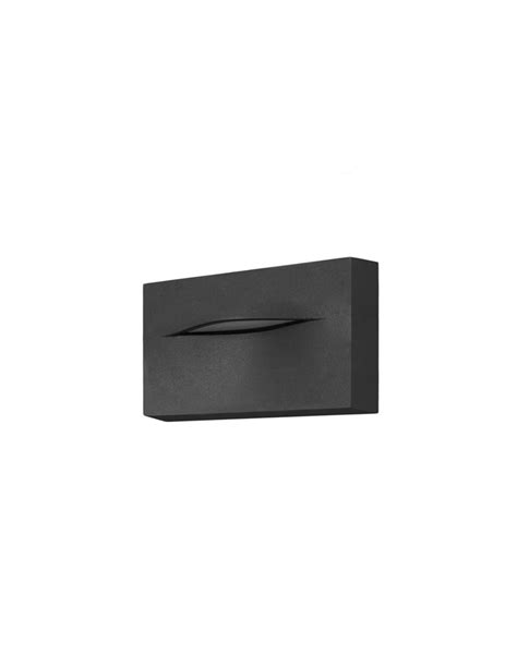 Aplique De Pared De Exterior Hide Forlight L Mpara Moderna Acabado