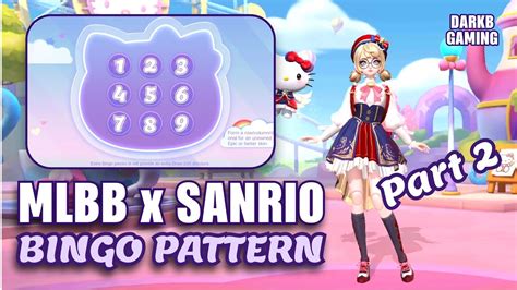 All Patterns For Sanrio X MLBB Bingo Event