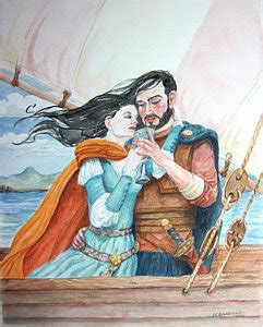 Tristan And Isolde Painting At Paintingvalley Explore Collection