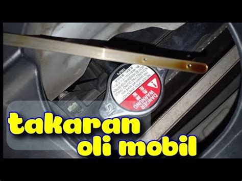 Takaran Oli Honda Jazz Pintermekanik