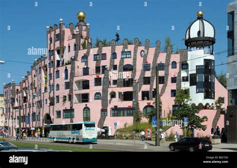 Green Citadel Hundertwasser House Friedensreich Hundertwasser Stock