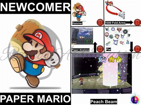 Paper Mario Smash Bros Moveset by RamosArtStation on DeviantArt