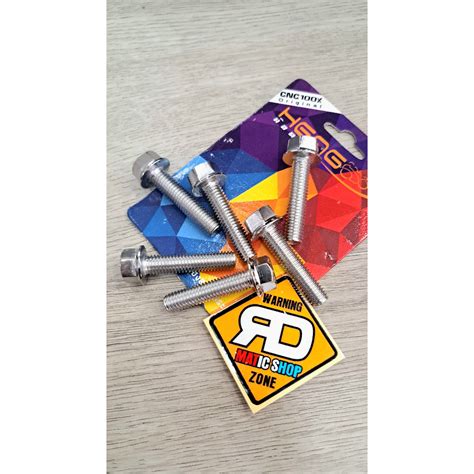 Jual Baut Stainless Kunci M X Untuk Shock Belakang Shopee Indonesia