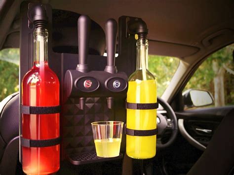 Car Bar portable vehicle bar prevents drinks from spilling when you ...