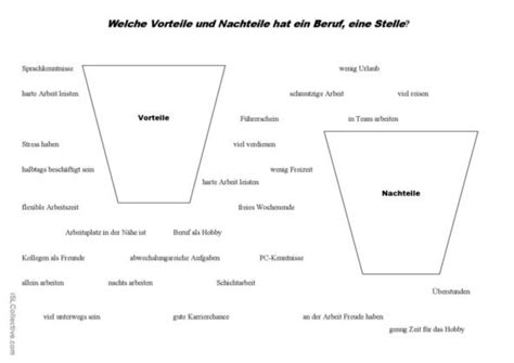 Nachteile Deutsch Daf Arbeitsbl Tter Pdf Doc