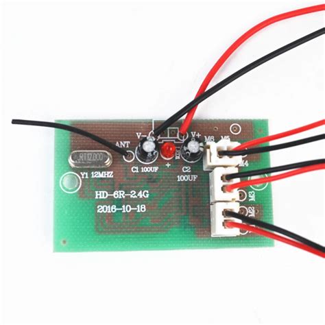 RC Receiver Board Para RC Drone Asa Fixa Barcos Helic Pteros Avi Es Pe