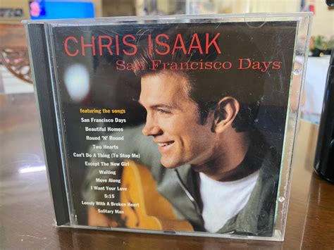 Chris Isaak San Francisco Days Original Blues Rock Music Album CD