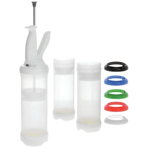 Portion Pal Oz Clear Plastic Bottle Kit Dia X H