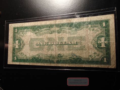 Series 1934 1 Funny Back Silver Certificate Great Note