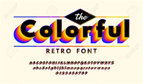 Retro Alphabets With Vhs Look Effects Aesthetic Fonts 90s Font