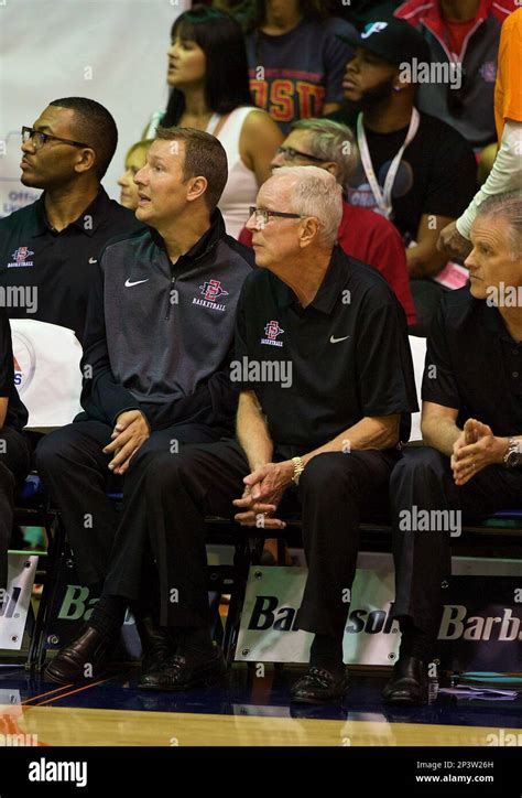 November 25 2014: SDSU coach Steve Fisher with his son Mark Fisher by ...