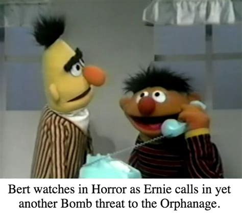 Ernie scares Bert : r/bertstrips