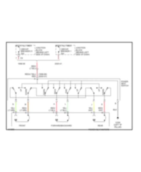 Power Seats Dodge Ram Van B1500 2000 System Wiring Diagrams Wiring Diagrams For Cars