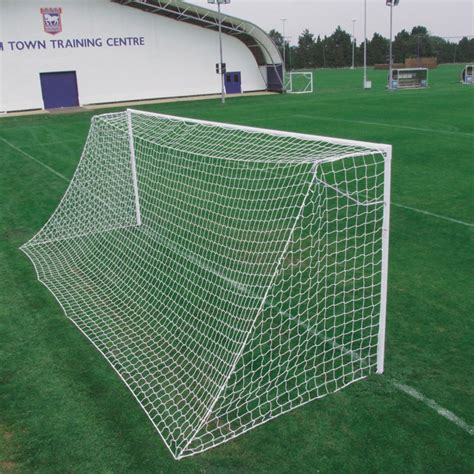 Harrod Sport 24ft X 8ft Socketed Heavyweight Steel Football Posts