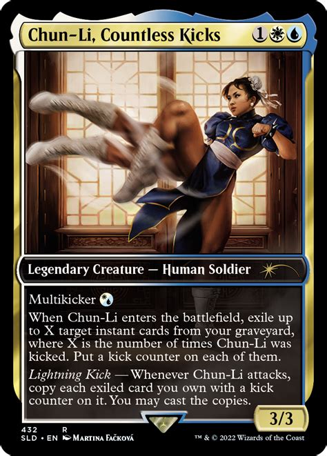 Mtg Secret Lair X Street Fighter