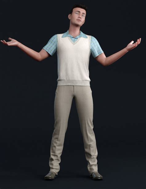 Dforce Semi Casual Outfit For Genesis 8 Male S ⋆ Freebies Daz 3d