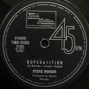 Stevie Wonder - Superstition (Vinyl, 7", 45 RPM, Single) | Discogs