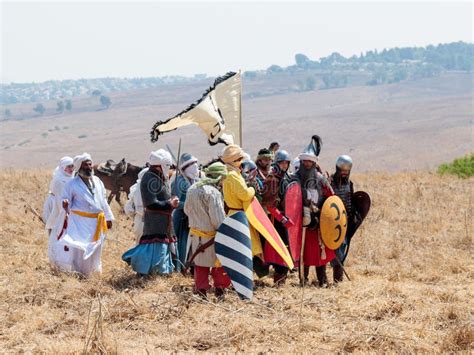 Participants In The Reconstruction Of Horns Of Hattin Battle In 1187