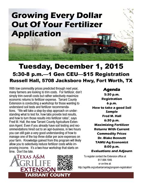 Soil Testing and Fertilizer Application Workshop :: Russell Feed & Supply