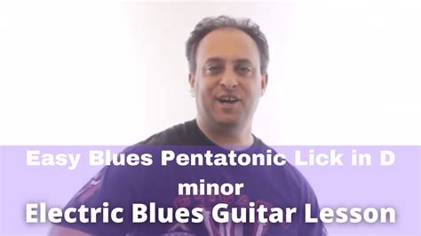 How To Do The Pentatonic Lick In A Easy Blues Guitar Lesson Guitar