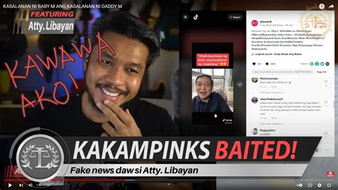 Fake News Si Atty Libayan Kawawa Sa Mga Kakampinks Youtube