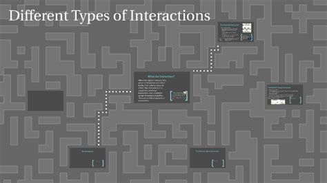 Different Types Of Interactions By Rachel Chau