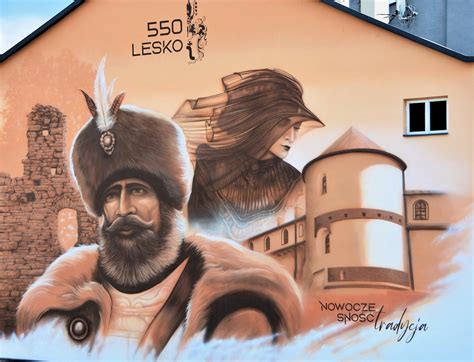 Pierwszy Mural W Lesku Podkarpacki Informator Kulturalny Pik