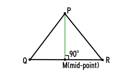 In An Equilateral Triangle Median And Altitude Through The Same Vertex