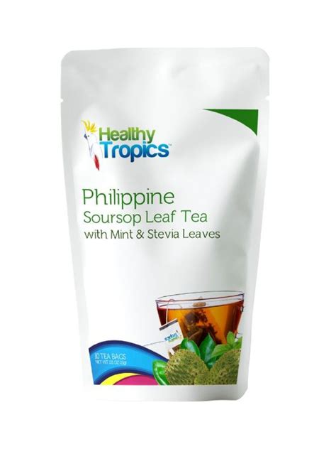 Healthy Tropics Philippine Soursop Leaf Tea With M Edamama