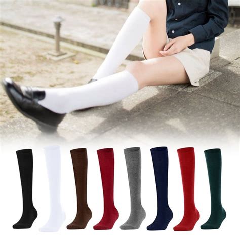 School Uniform Knee High Socks - Etsy