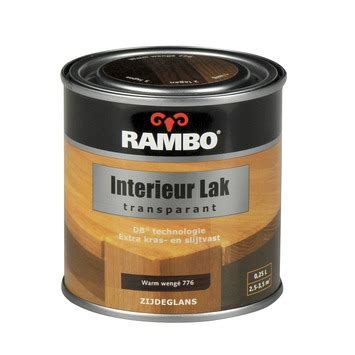 Gamma Rambo Interieurlak Transparant Warm Wenge Zijdeglans Ml