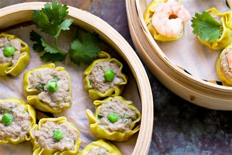 Siu Mai Steamed Pork And Jícama Dumplings Ever Open Sauce