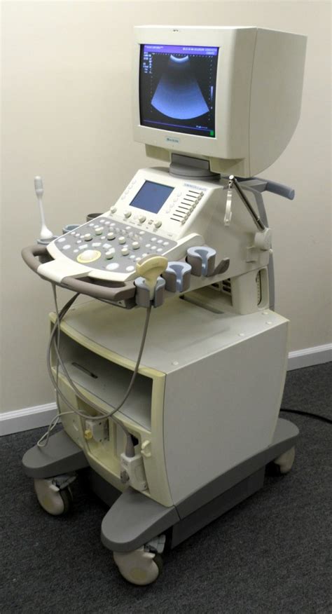 Siemens Mochida Sonovista Ob Gyn Ultrasound Machine With Abd Vaginal Probes Electronics For