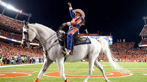 A look at a day in the life of Denver Broncos mascot, Thunder