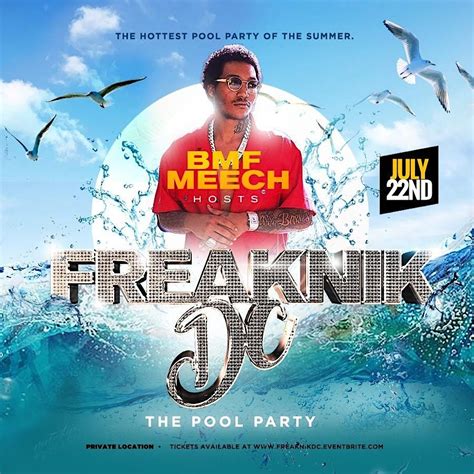 The Freaknik Dc The Hottest Pool Party Hosted By Lil Meech Bmf And Friends To Be Announced