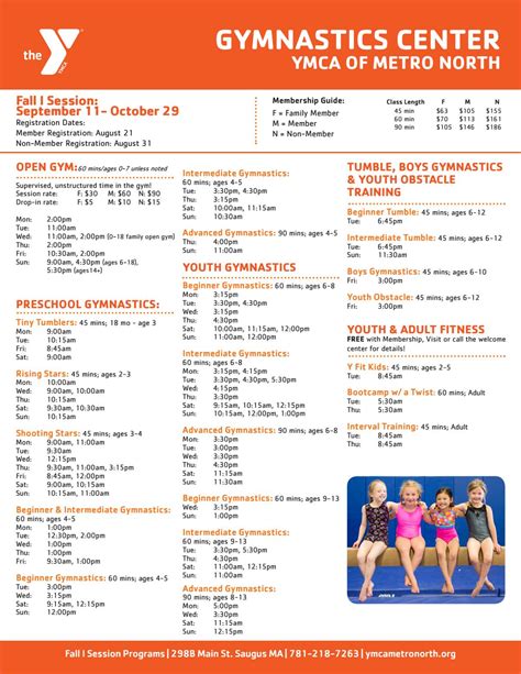 Gymnastics Fall Programs By Ymca Of Metro North Issuu